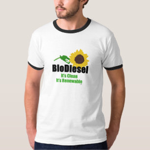 T-shirt Biodiesel une énergie de substitution renouvelabl
