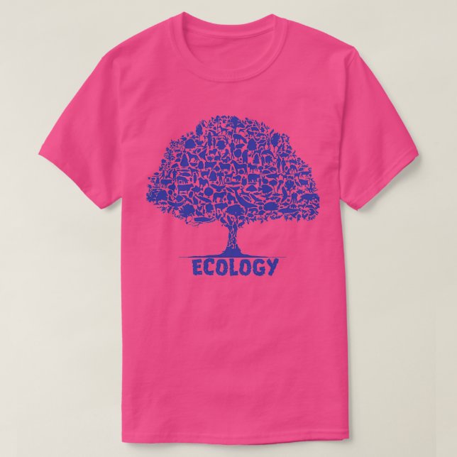 T-shirt Biodiversité Arbre écologie (Design devant)