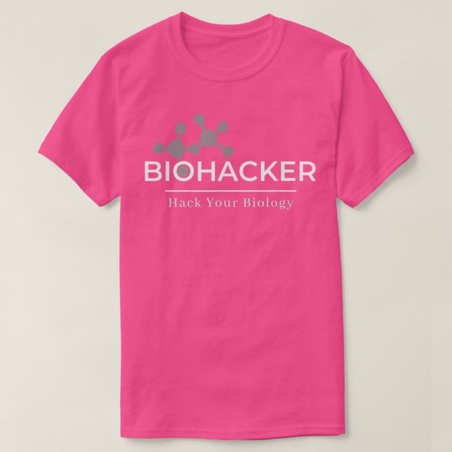 T-shirt Biohacker Biohacking votre biologie Biohack Crispe (Design devant)