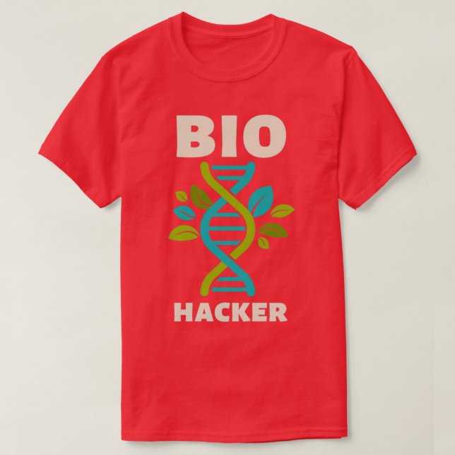 T-shirt Biohacker DNA (Design devant)