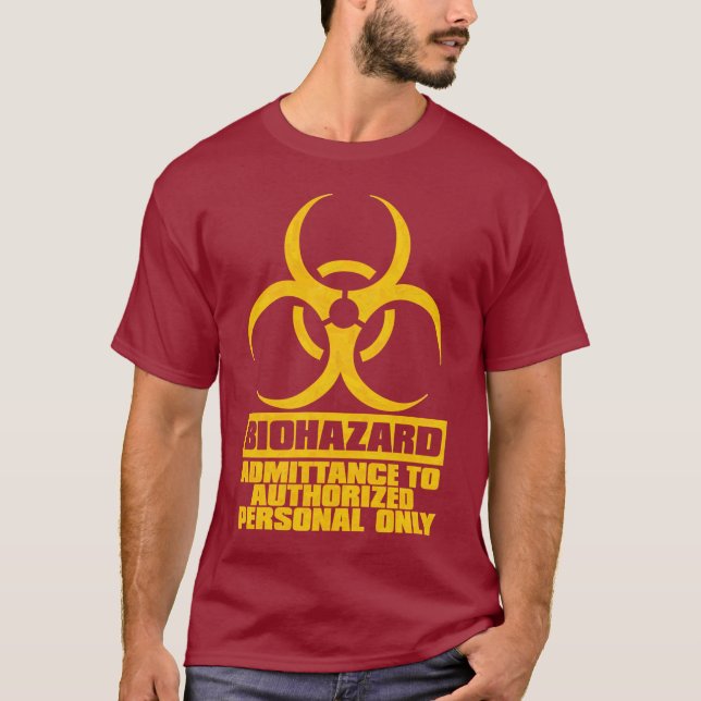 T-SHIRT BIOHAZARD (Devant)