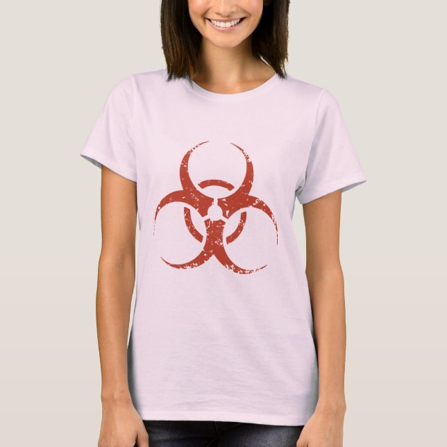 T-shirt Biohazard - dist - rouge (Devant)