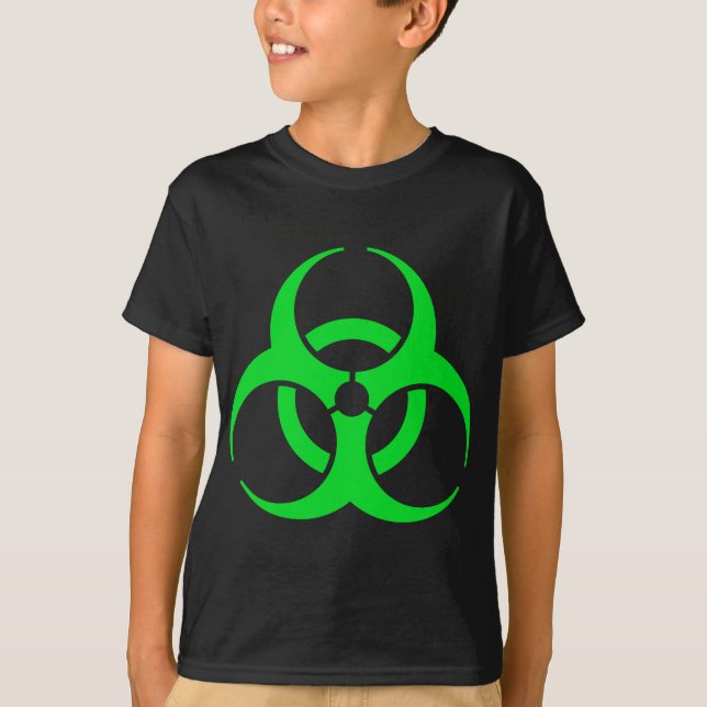T-shirt Biohazard vert (Devant)