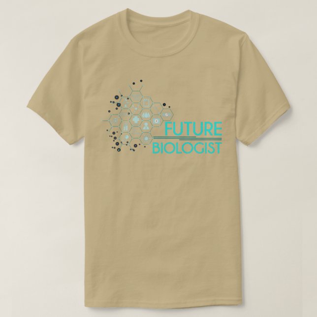 T-shirt Biologie biologiste future (Design devant)