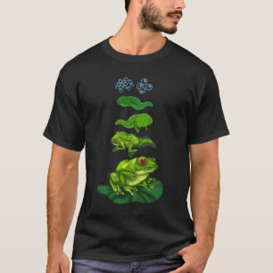 T-shirt Biologie de la grenouille Tadpole Métamorphose Cy