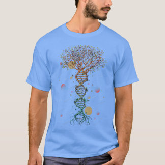 T-shirt Biologie de la vie des arbres de l'ADN Environneme