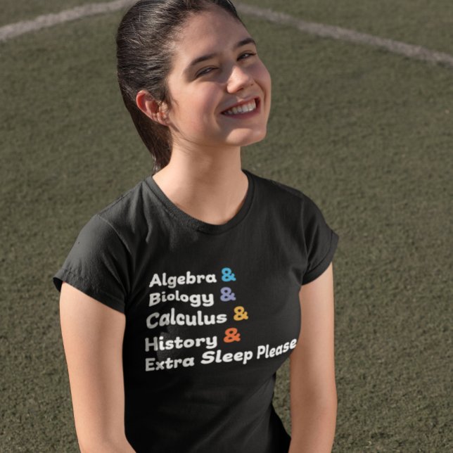 T-shirt Biologie de l'algèbre et de l'espere | Drôle | Ret (AMPERSAND TSHIRT)