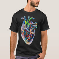 Biologie de l'anatomie humaine Coeur Art Abstrait