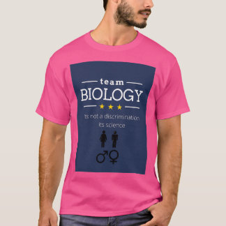 T-shirt biologie de l'équipe