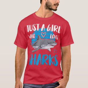 T-shirt Biologie Marine Enfants Juste Une Fille Qui Aime L
