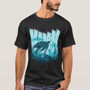 T-shirt Biologie marine futur étudiant Biologiste marin Pu
