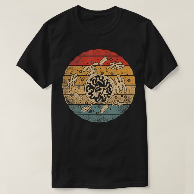 T-shirt Biologie rétro (Design devant)