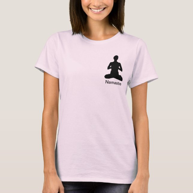 T-shirt biologique Namaste (Devant)