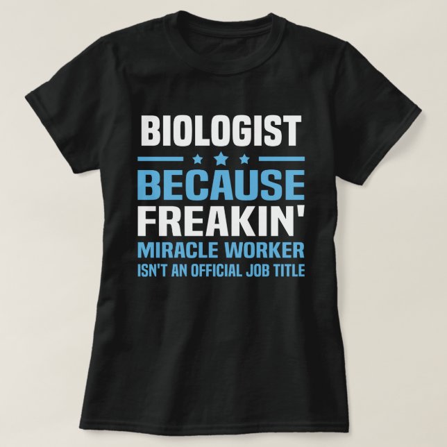 T-shirt Biologiste (Design devant)