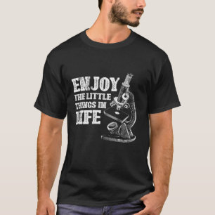 T-shirt Biologiste au microscope Biologie de laboratoire