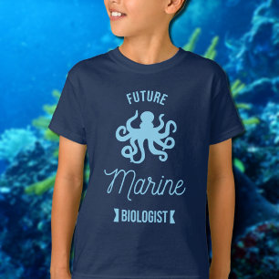 T-shirt Biologiste de la marine - Octopus - Marine