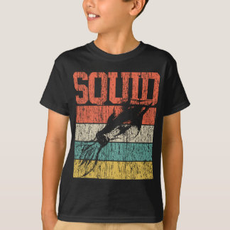 T-shirt Biologiste de la marine Vintage de Squid Retro