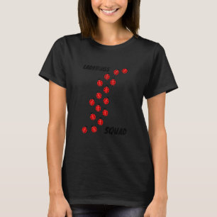 T-shirt Biologiste de l'équipe des insectes bugs dame anim