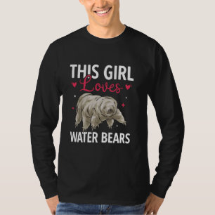 T-shirt Biologiste de l'ours d'eau Tardigrade Microbiologi