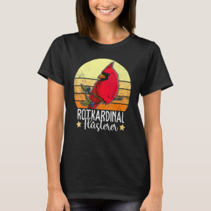 T-shirt Biologiste des oiseaux cardinaux rouges Songbird G