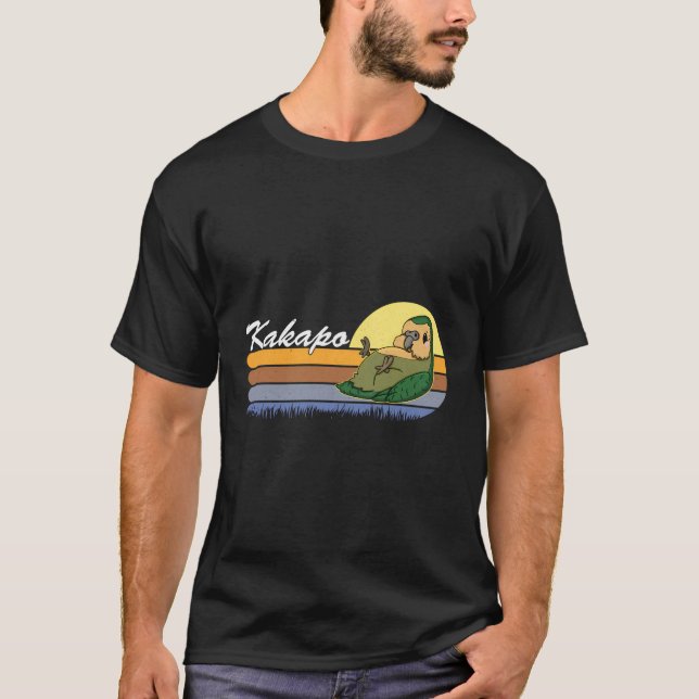 T-shirt Biologiste des oiseaux de Kakapo Ornithologue Bird (Devant)