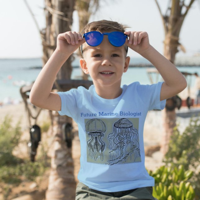 T-shirt Biologiste du futur marin (Créateur téléchargé)