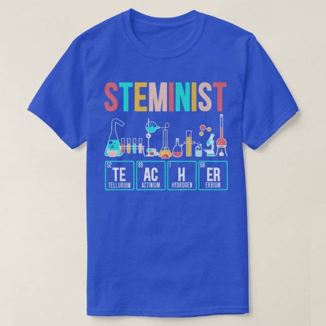 T-shirt Biologiste en ingénierie de l'enseignant scientifi (Design devant)