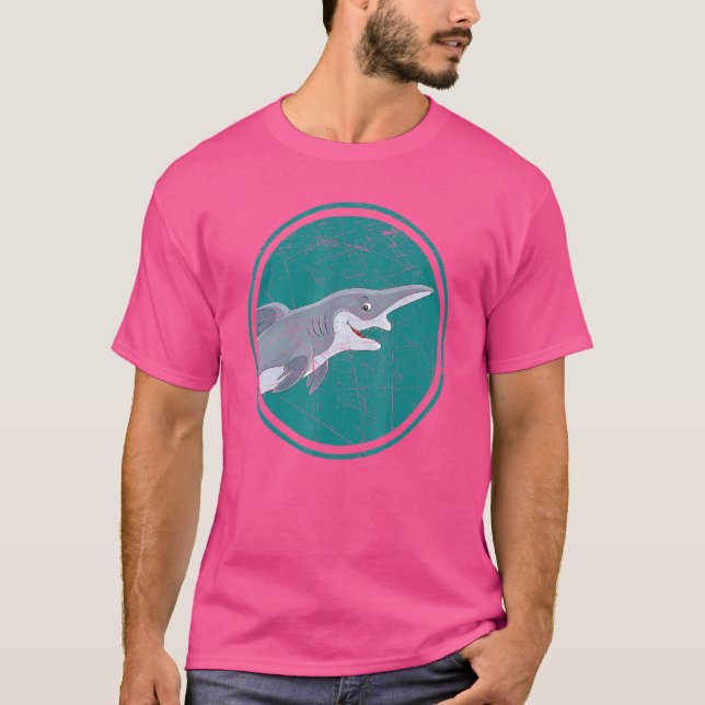 T-shirt Biologiste marin d'animaux de mer de requins gobel (Devant)