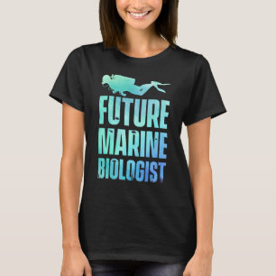 T-shirt Biologiste marin futur Biologie Sciences océanique