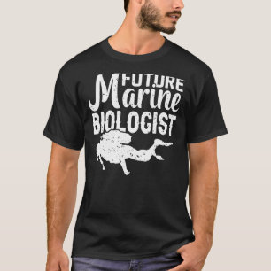 T-shirt Biologiste marin futur Étudiant en biologie marine