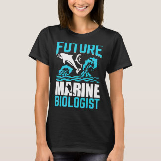 T-shirt Biologiste marin futur Étudiant en biologie marine