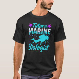 T-shirt Biologiste marin futur Étudiant en biologie marine