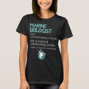 T-shirt Biologiste marin Sciences du requin Océan Animal m