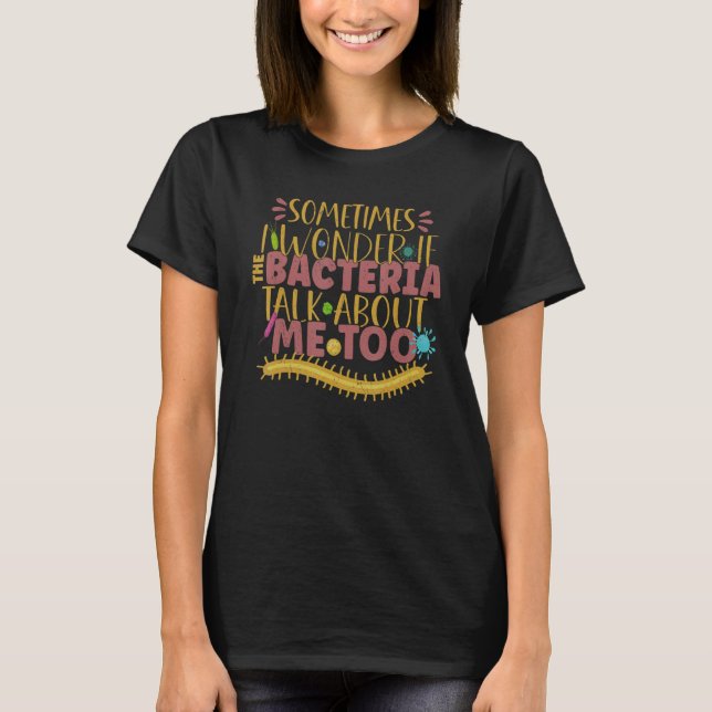 T-shirt Biologiste Microbiologiste Microbiologie Labo Stap (Devant)