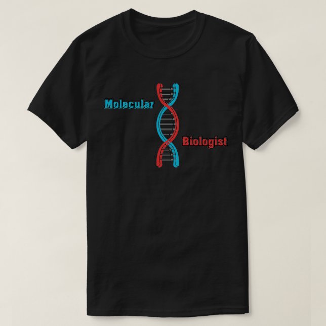 T-shirt Biologiste moléculaire (Design devant)