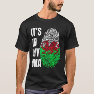T-shirt Biométrie de l'ADN en empreintes digitales Pays de