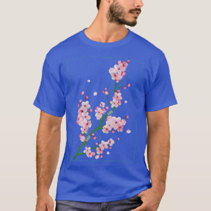 T-shirt Biopunk Sakura Cherry Blossom Biopunk Esthétique