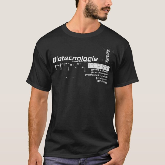 T-shirt Biotecnologie (Devant)