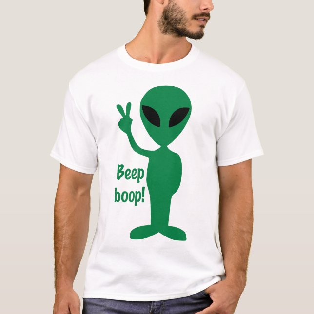 T-shirt Bip, Boop ! (Devant)