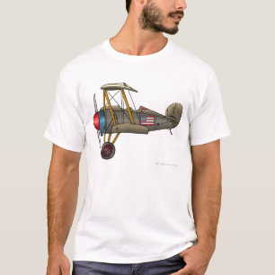 T-shirt Biplan de cru d'avion