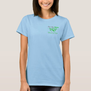 T-shirt Bipolar Disorder Hope Love FaithTribal Ribbon