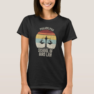 T-shirt Bir vintage Retro Philadelphia School Of Bird Law