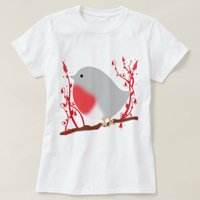 T-shirt bird (Design devant)