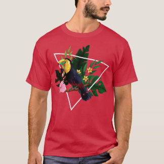T-shirt Bird Été Rétro Toucan