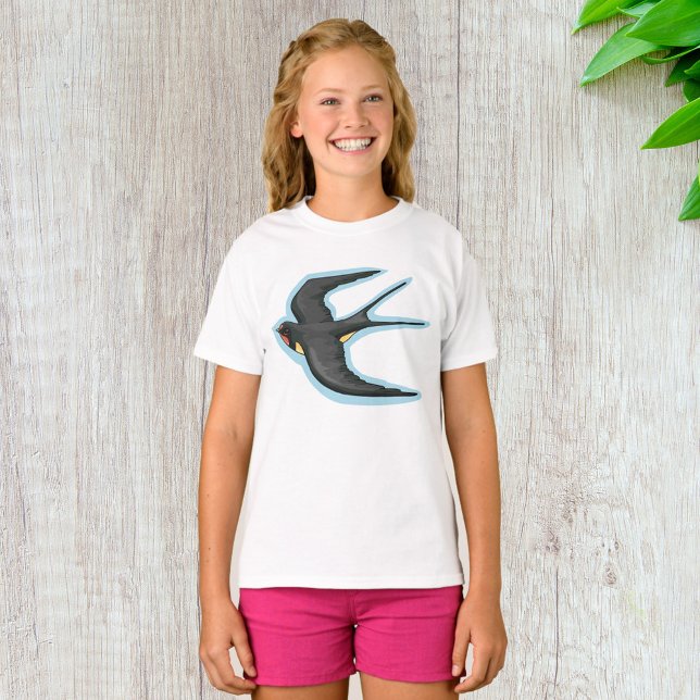 T-shirt Bird in Flight (Créateur téléchargé)