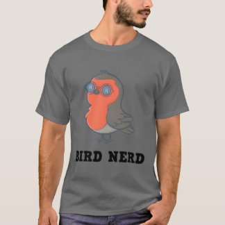 T-shirt Bird Nerd amis vintages