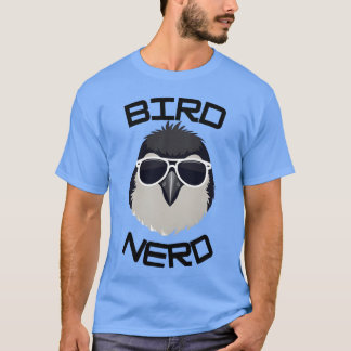 T-shirt Bird Nerd drôle famille