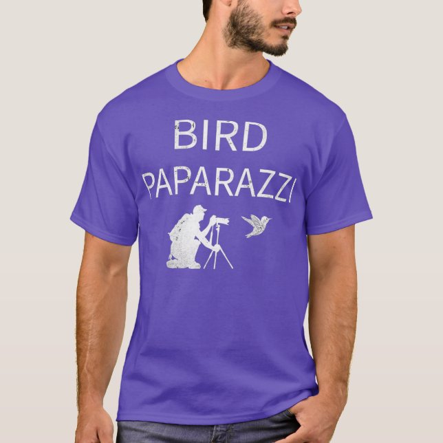 T-shirt Bird Paparazzi Bird (Devant)