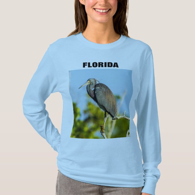 T-shirt Bird Perfect Floride chemise à manches longues (Devant)