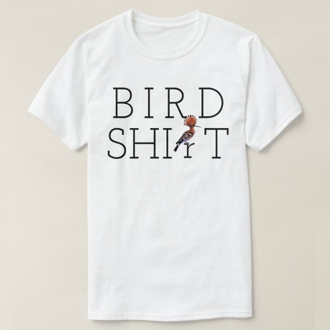 T-shirt Bird SHIrT Hoopoe (Design devant)